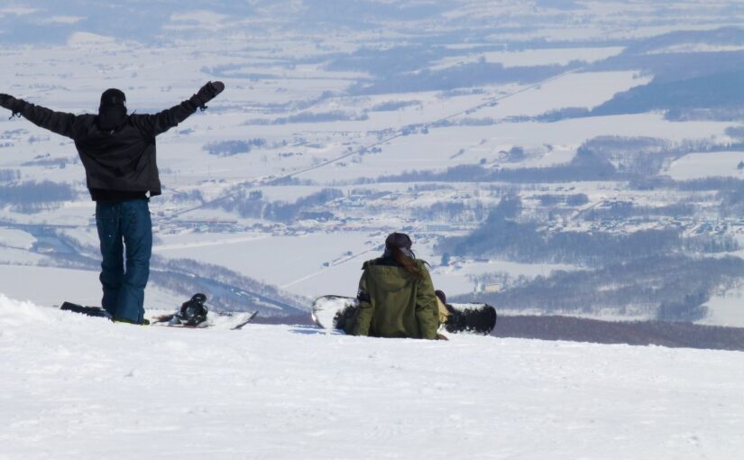 ニセコ　スキー場　スノーボード