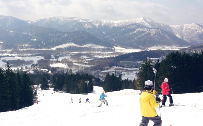 トマム　スキー　雪山