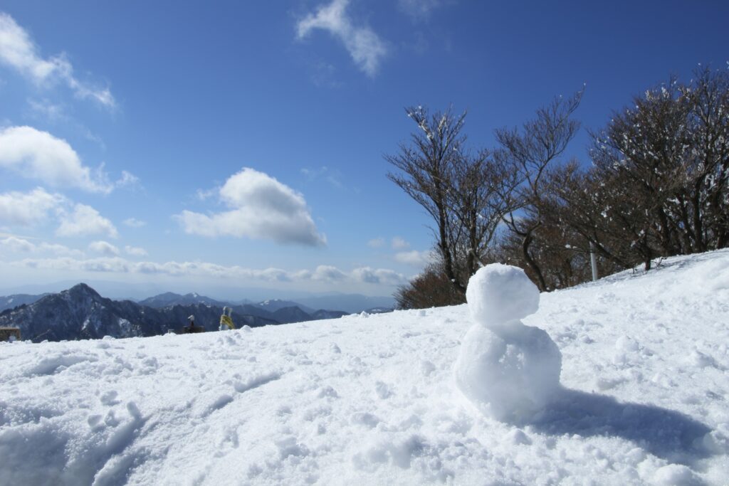 雪 雪だるま 積雪情報