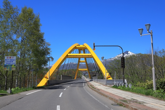 ニセコ　ニセコ大橋　観光