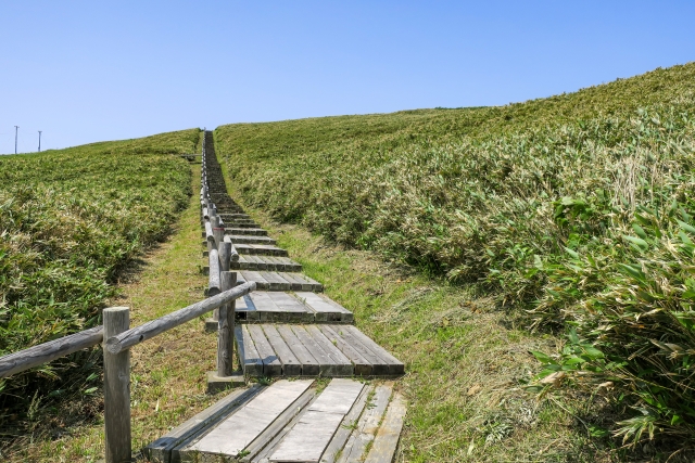 ニセコ　北海道・積丹半島 神威岬までの遊歩道