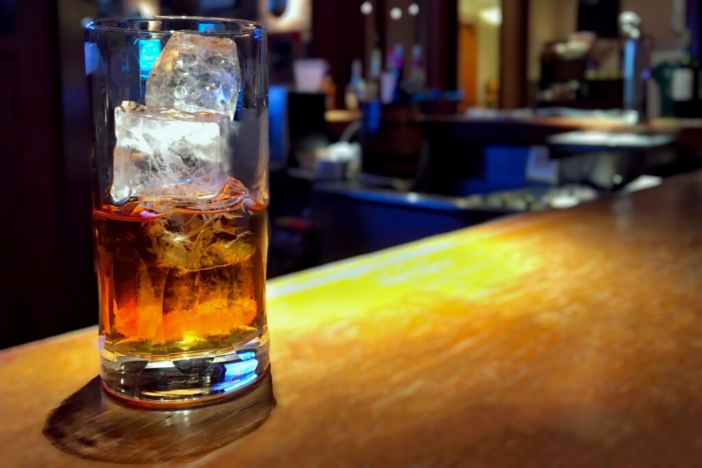 バーテン内の様子　