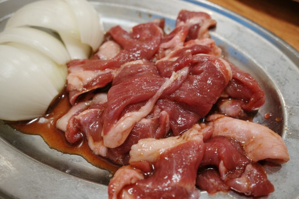 焼肉　ジンギスカン
