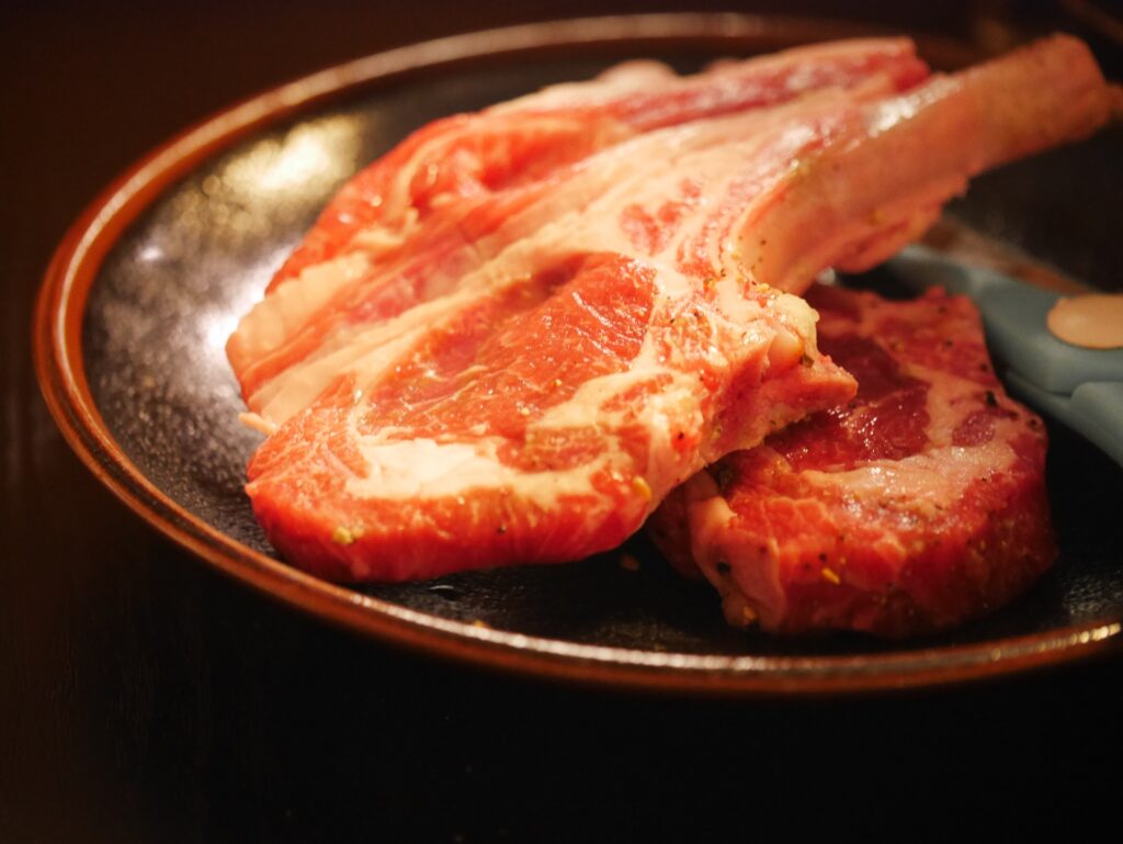 ジンギスカン　焼肉