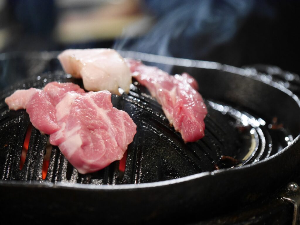 焼肉　ジンギスカン